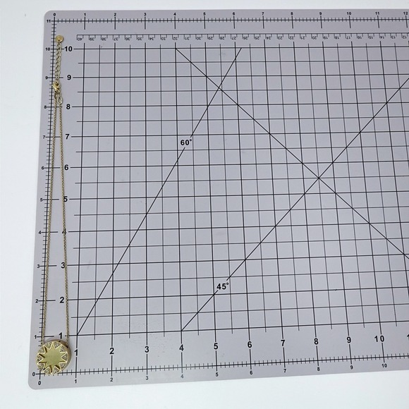 House of Harlow Rhinestone Starburst Necklace Gold Tone Celestial Coachella - Picture 8 of 11